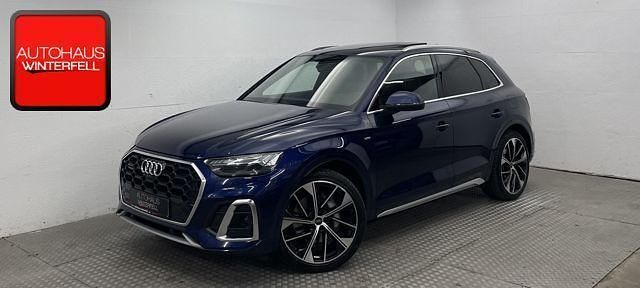 Navarrablau Gebraucht 2023 Audi Q5 S-Line SUV | 47.870 € (Teuer) - Bild 1/4