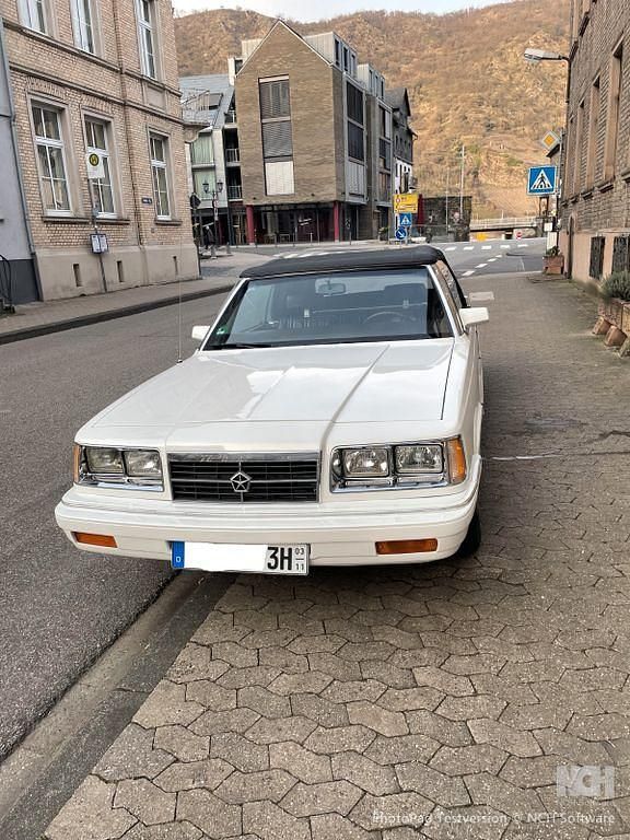 Gebraucht Chrysler Le Baron 148 PS (108 kW) 1986 Weiß Cabrio