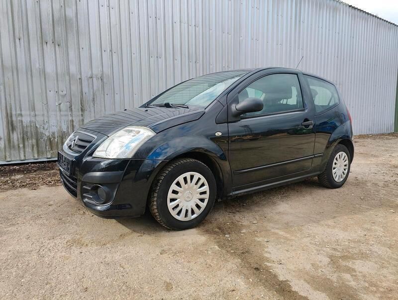 Schwarz Gebraucht 2009 Citroën C2 Kleinwagen | 1.299 € - Bild 1/4