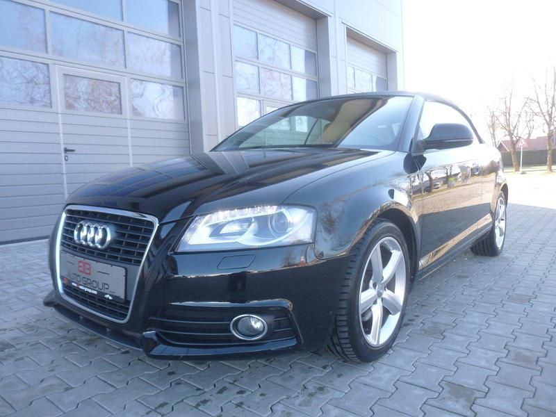 Gebraucht Audi A3 Cabriolet S-Line 160 PS (117 kW) 2010 Schwarz Cabrio