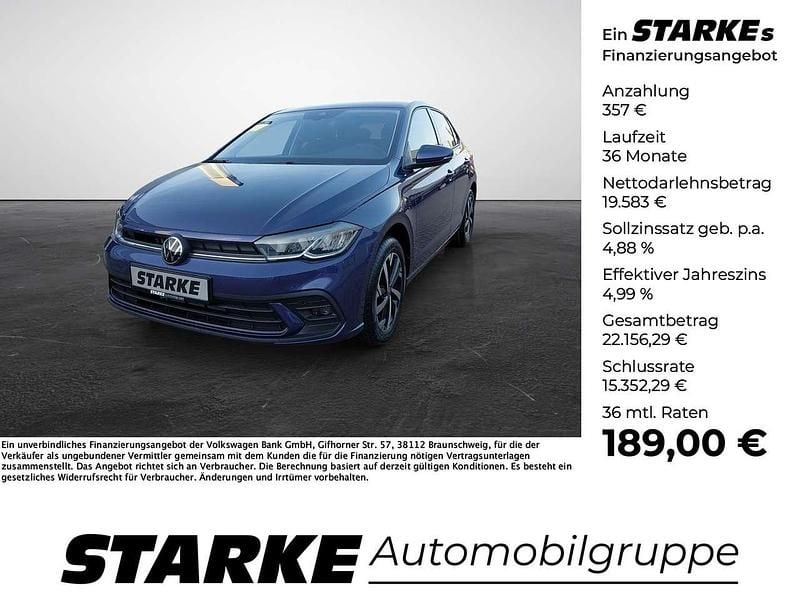 Grün (ascotgrau) Gebraucht 2024 VW Polo Move Kleinwagen | 19.940 € (Fairer Preis) - Bild 1/4