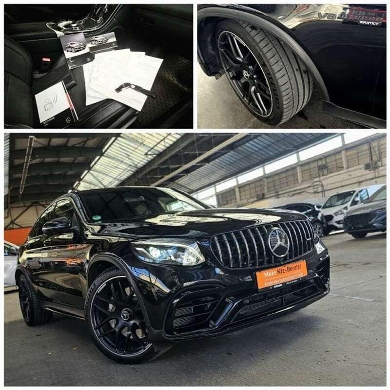Obsidianschwarz metallic Gebraucht 2019 Mercedes GLC63 AMG AMG SUV | 50.950 € (Superpreis) - Bild 1/4