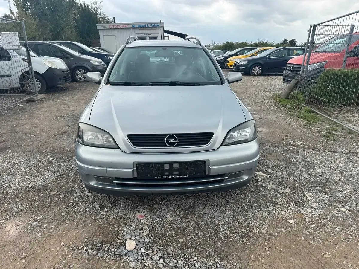 Gebraucht Opel Astra 101 PS (74 kW) 2002 Grau Kombi