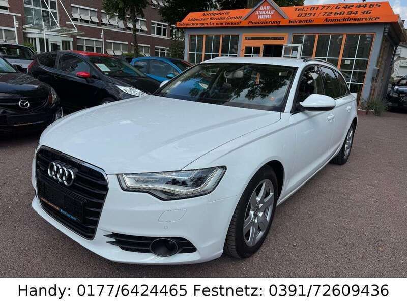 Weiß Gebraucht 2013 Audi A6 Sport Kombi | 12.890 € (Guter Preis) - Bild 1/4