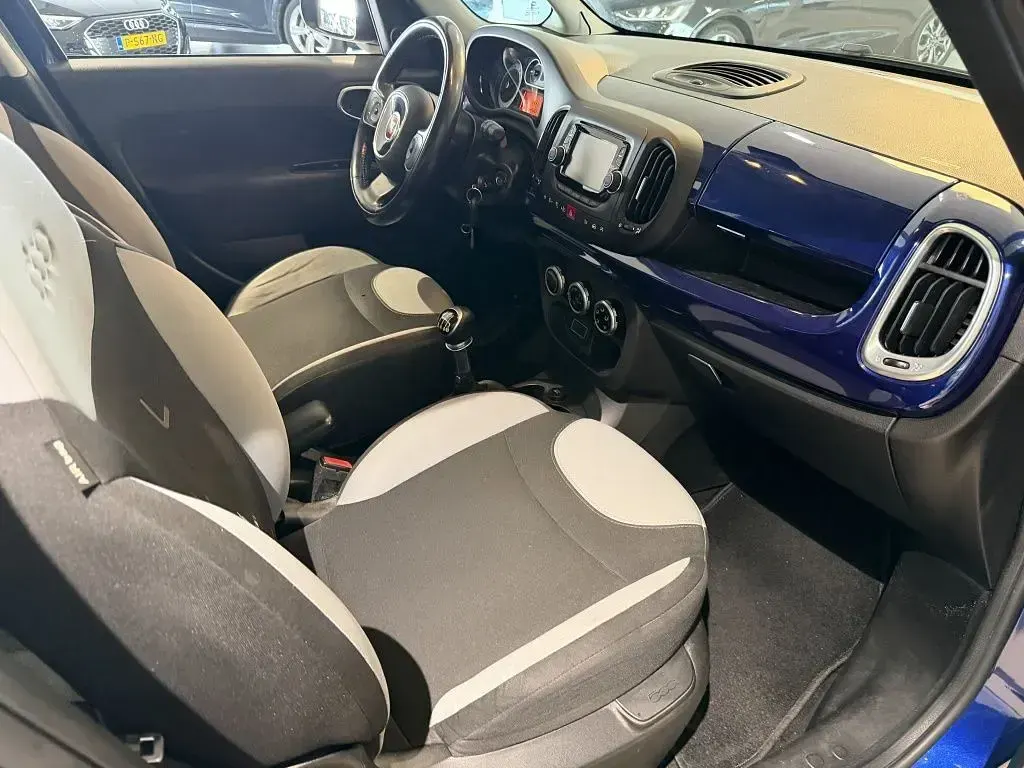 Gebraucht Fiat 500L Pop Star 105 PS (77 kW) 2016 Blau Van / Kleinbus