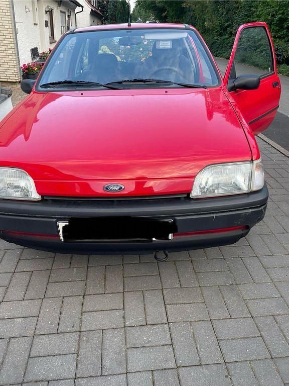 Rot Gebraucht 1996 Ford Fiesta Kleinwagen | 1.000 € - Bild 1/4