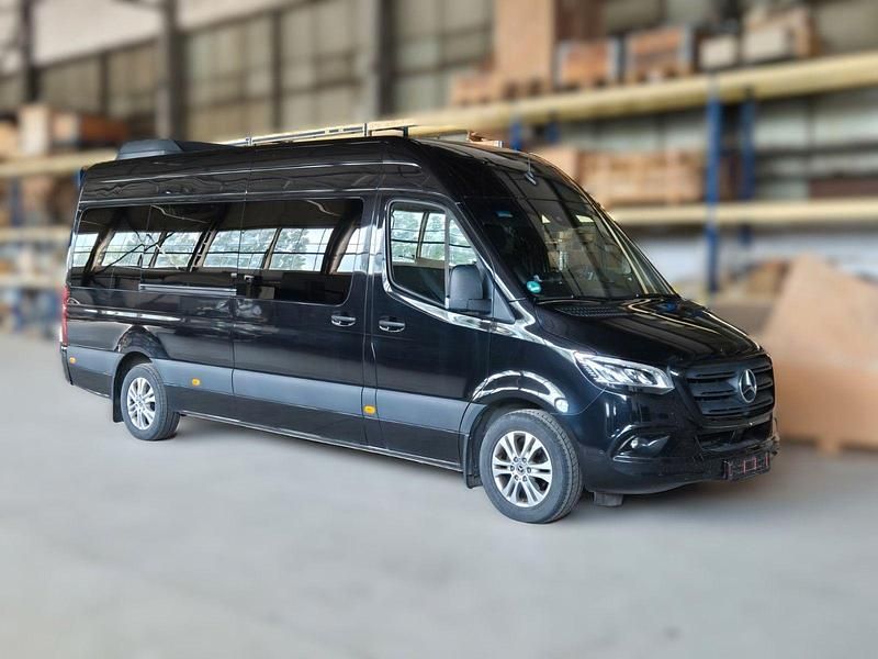 Schwarz Gebraucht 2019 Mercedes Sprinter Van | 53.000 € (Teuer) - Bild 1/4