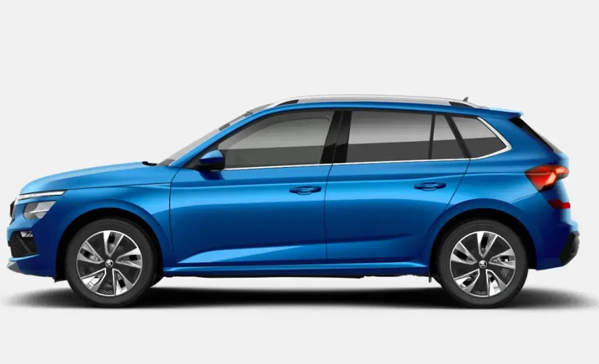 Neu Skoda Kamiq Dynamic 150 PS (110 kW) 2025 Blackmagic perleffekt SUV