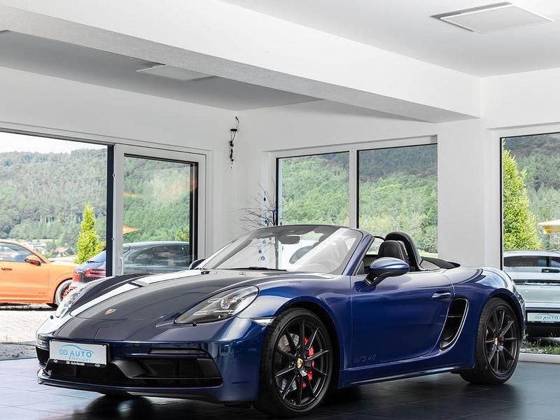 Blau Gebraucht 2022 Porsche Boxster GTS Cabrio | 83.500 € (Guter Preis) - Bild 1/4