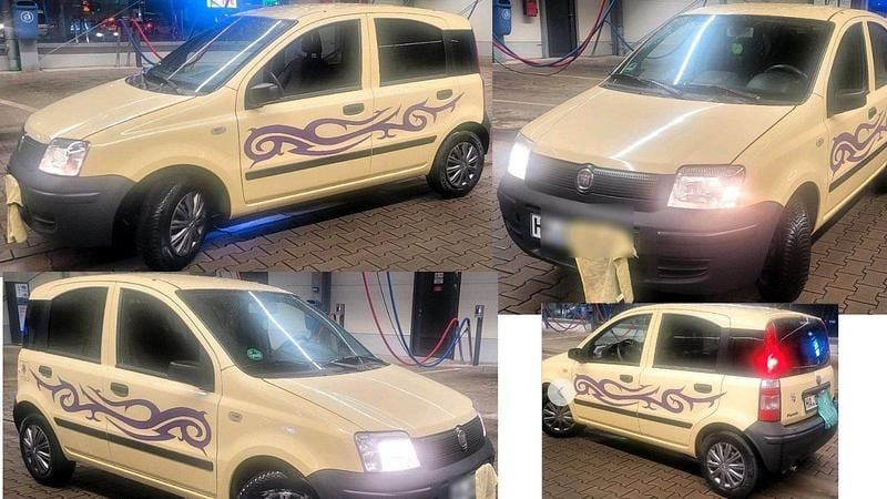 Gebraucht Fiat Panda 55 PS (40 kW) 2009 Gelb Kleinwagen