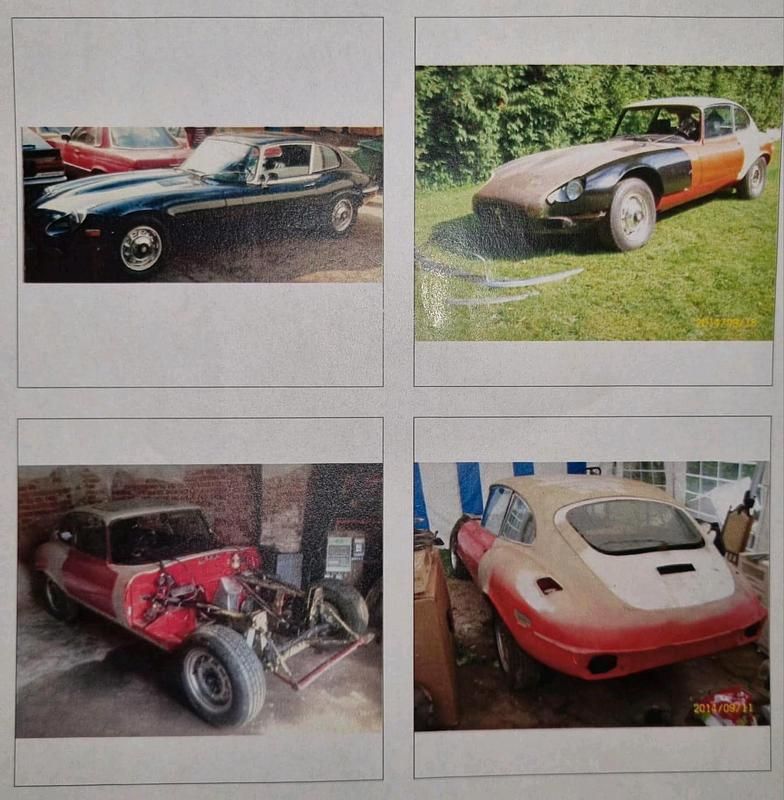 Second-hand Jaguar E-Type 275 CP (202 kW) 1973 Roșu Coupe