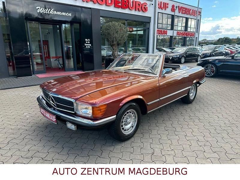 Gebraucht Mercedes SL350 200 PS (147 kW) 1973 Rot Cabrio