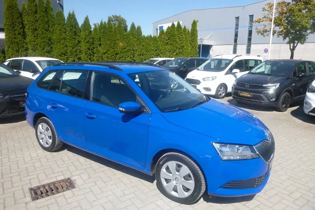 Gebraucht Skoda Fabia Ambition 60 PS (44 kW) 2022 Blau Kleinwagen