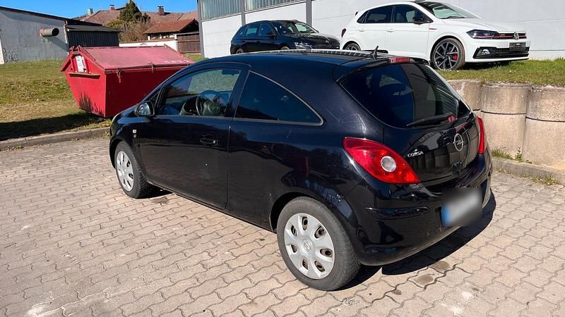 Gebraucht Opel Corsa 75 PS (55 kW) 2010 Schwarz Kleinwagen