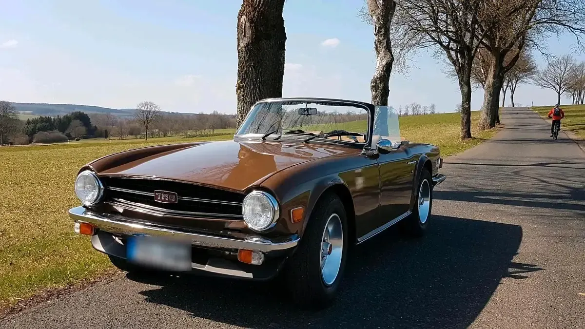Gebraucht Triumph TR6 98 PS (72 kW) 1975 Braun Cabrio