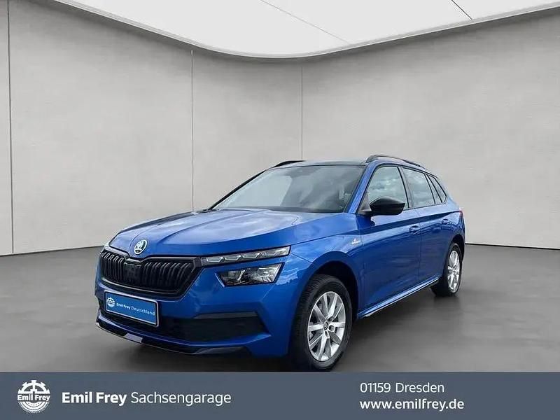 Blau Gebraucht 2022 Skoda Kamiq Monte Carlo SUV | 20.940 € (Fairer Preis) - Bild 1/4