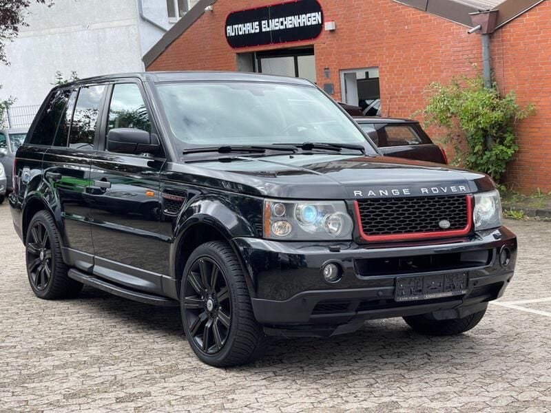 Schwarz Gebraucht 2006 Land Rover Range Rover Sport SUV | 9.990 € (Teuer) - Bild 1/4