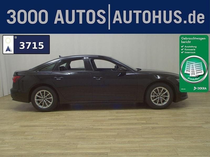 Brillantschwarz Gebraucht 2022 Audi A6 Basis Limousine | 32.980 € (Superpreis) - Bild 1/4
