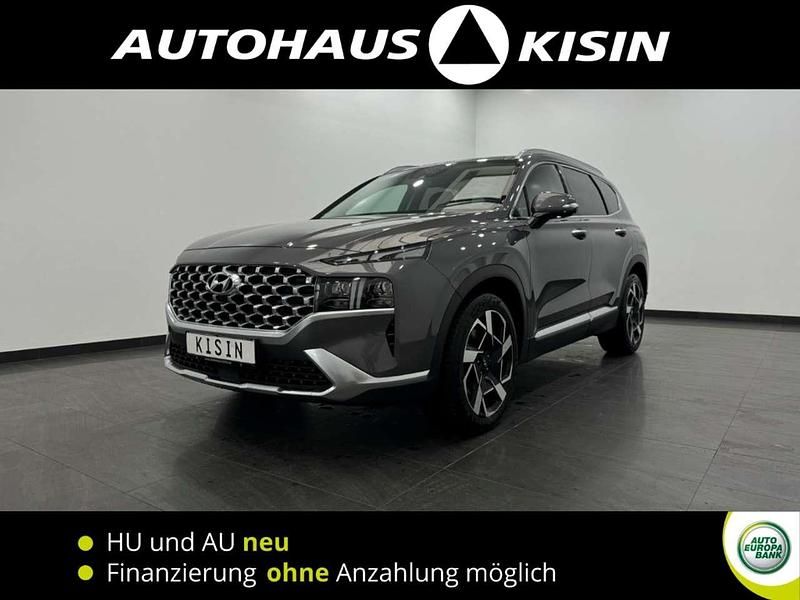Grau Gebraucht 2021 Hyundai Santa Fe Prime SUV | 34.880 € (Fairer Preis) - Bild 1/4
