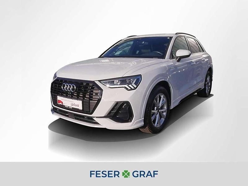 Gletscherweiß Gebraucht 2023 Audi Q3 S-Line SUV | 33.790 € (Guter Preis) - Bild 1/4