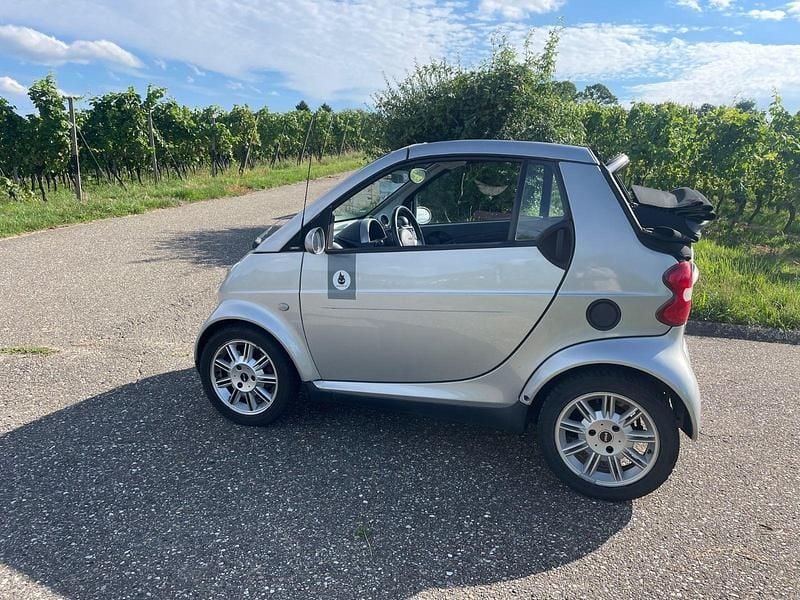 Silber Gebraucht 2001 Smart ForTwo Cabrio Cabrio | 1.200 € (Superpreis) - Bild 1/4