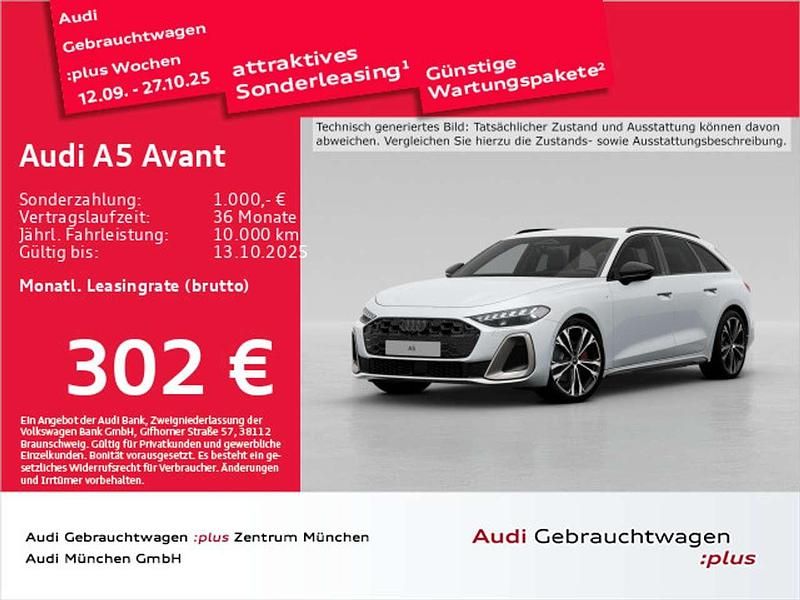 Gletscherweiß metallic Gebraucht 2024 Audi A5 Edition .1 Coupé | 45.877 € (Guter Preis) - Bild 1/2