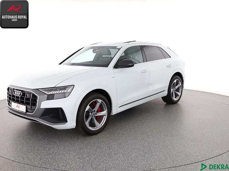 Gletscherweiß Gebraucht 2021 Audi Q8 S-Line SUV | 59.880 € (Etwas zu teuer) - Bild 1/4