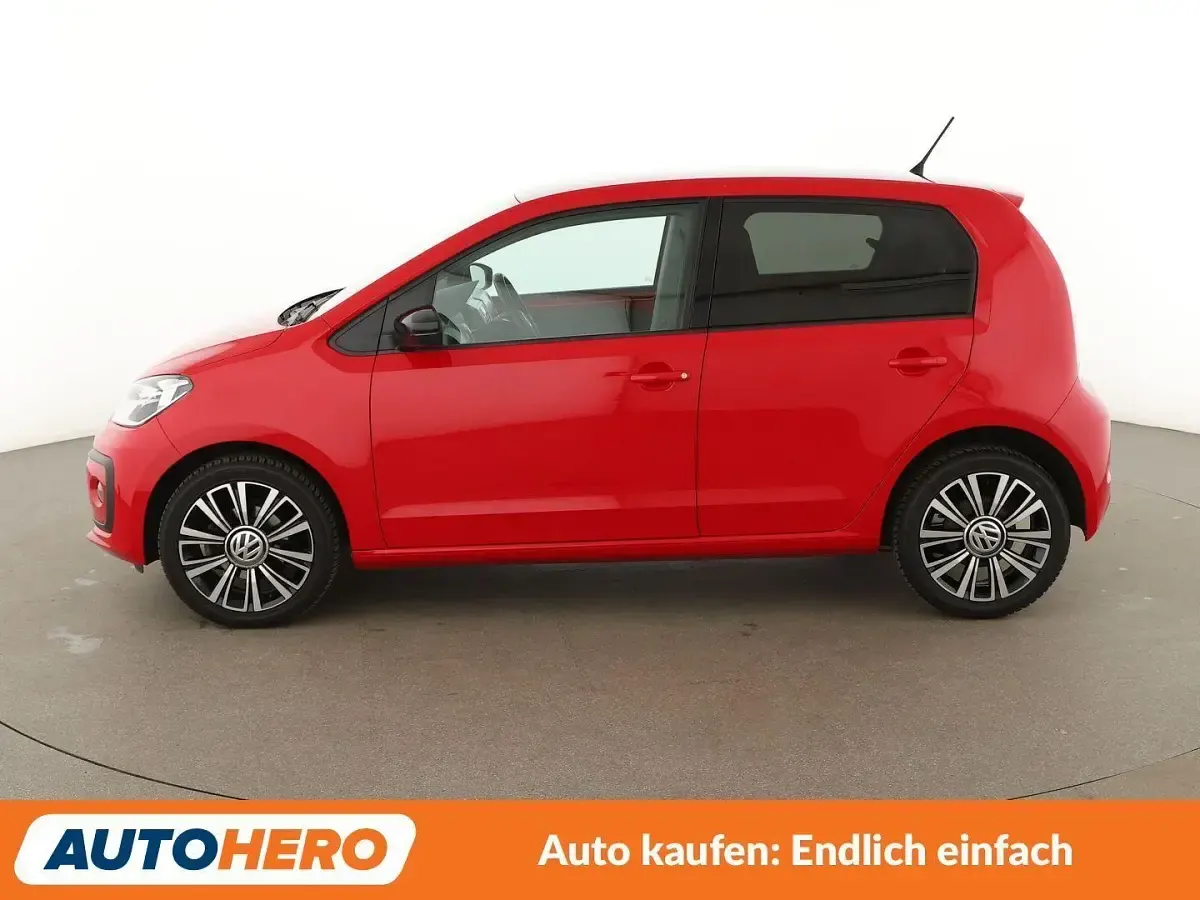 Gebraucht VW up! high up! 75 PS (55 kW) 2017 Rot Kleinwagen