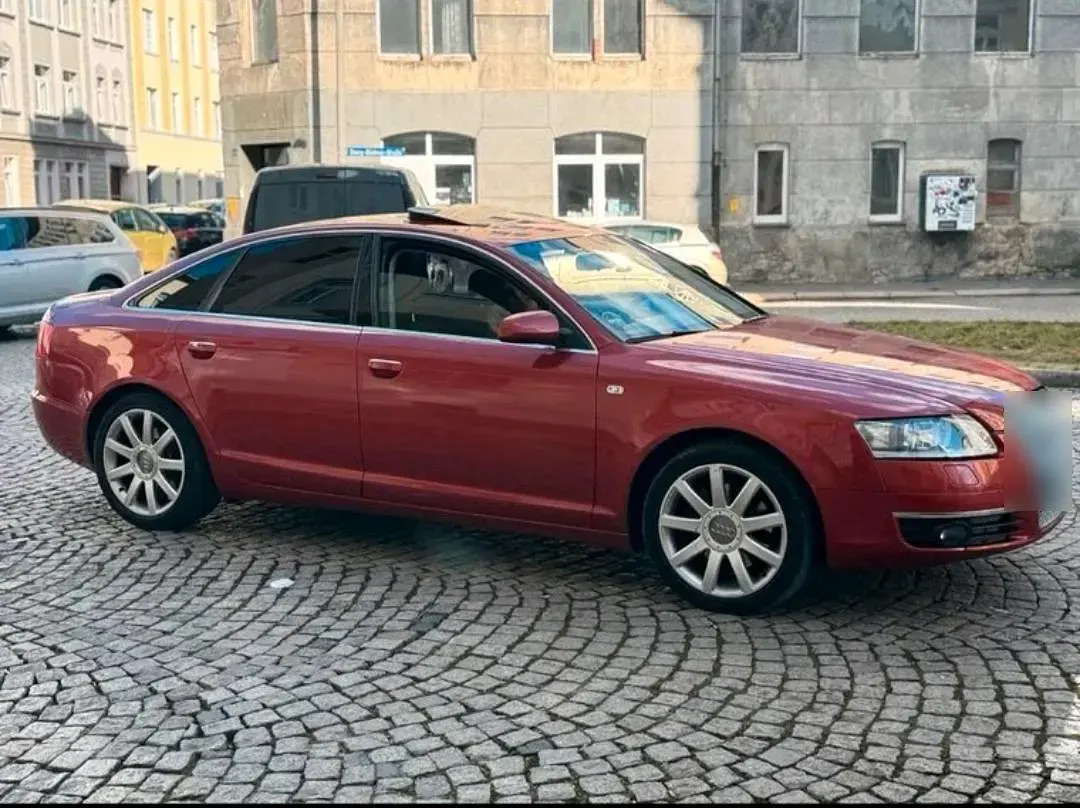 Używany Audi A6 190 KM (139 kW) 2005 Czerwony Sedan/Limuzyna