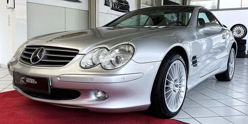 Silber Gebraucht 2001 Mercedes SL500 Cabrio | 9.990 € (Guter Preis) - Bild 1/4