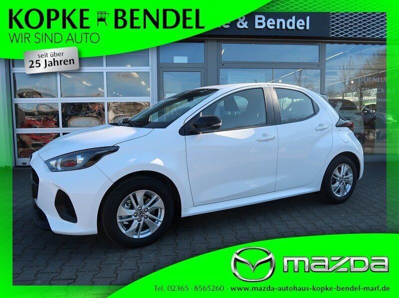 Lunar white Gebraucht 2025 Mazda 2 Center-Line Kleinwagen | 22.880 € (Fairer Preis) - Bild 1/4