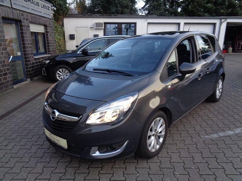 Grau Gebraucht 2016 Opel Meriva drive Van / Kleinbus | 6.750 € (Fairer Preis) - Bild 1/4