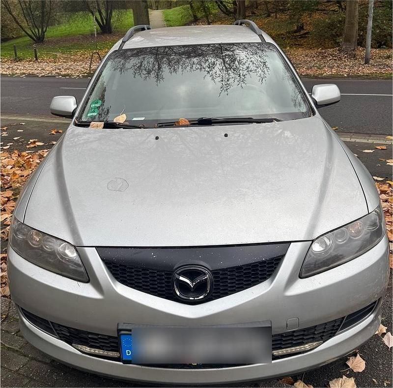 Grau Gebraucht 2005 Mazda 6 Limousine | 600 € (Superpreis) - Bild 1/3
