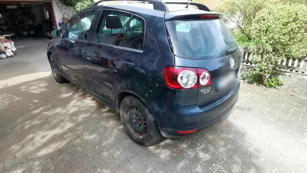 Używany VW Golf Plus Cross 102 KM (75 kW) 2008 Niebieski Minivan