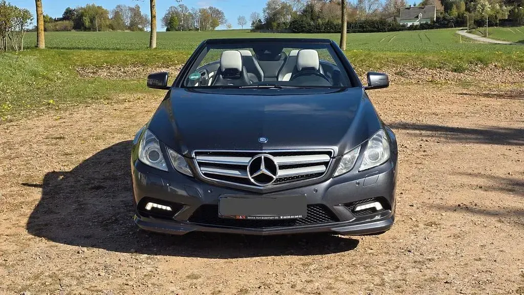 Brugt Mercedes E350 Edition 231 HK (169 kW) 2011 Grå Cabriolet