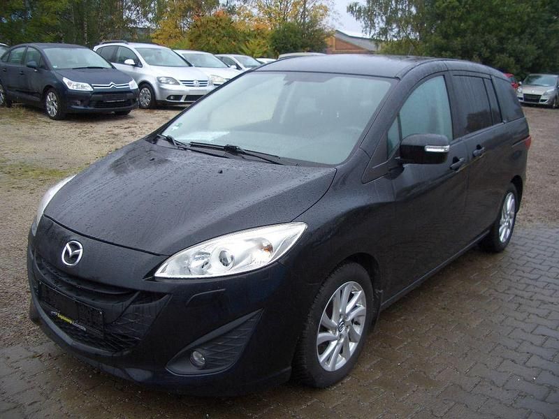 Schwarz Gebraucht 2013 Mazda 5 Center-Line Van / Kleinbus | 5.900 € (Superpreis) - Bild 1/4