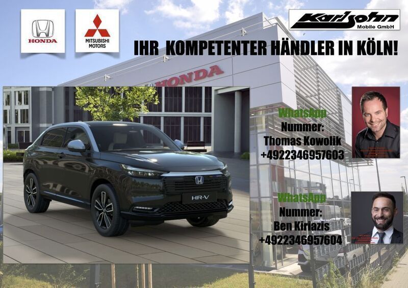 Crystal black pearl und silber Neu 2025 Honda HR-V Advance SUV | 37.990 € (Fairer Preis) - Bild 1/4