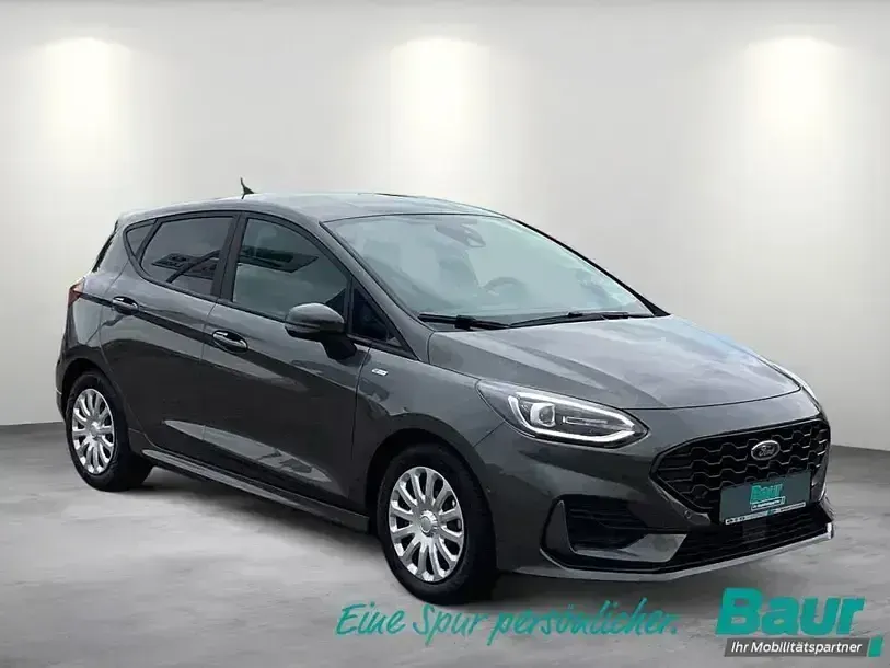 Gebraucht Ford Fiesta ST-Line X 125 PS (91 kW) 2023 Magnetic grau metallic Kleinwagen