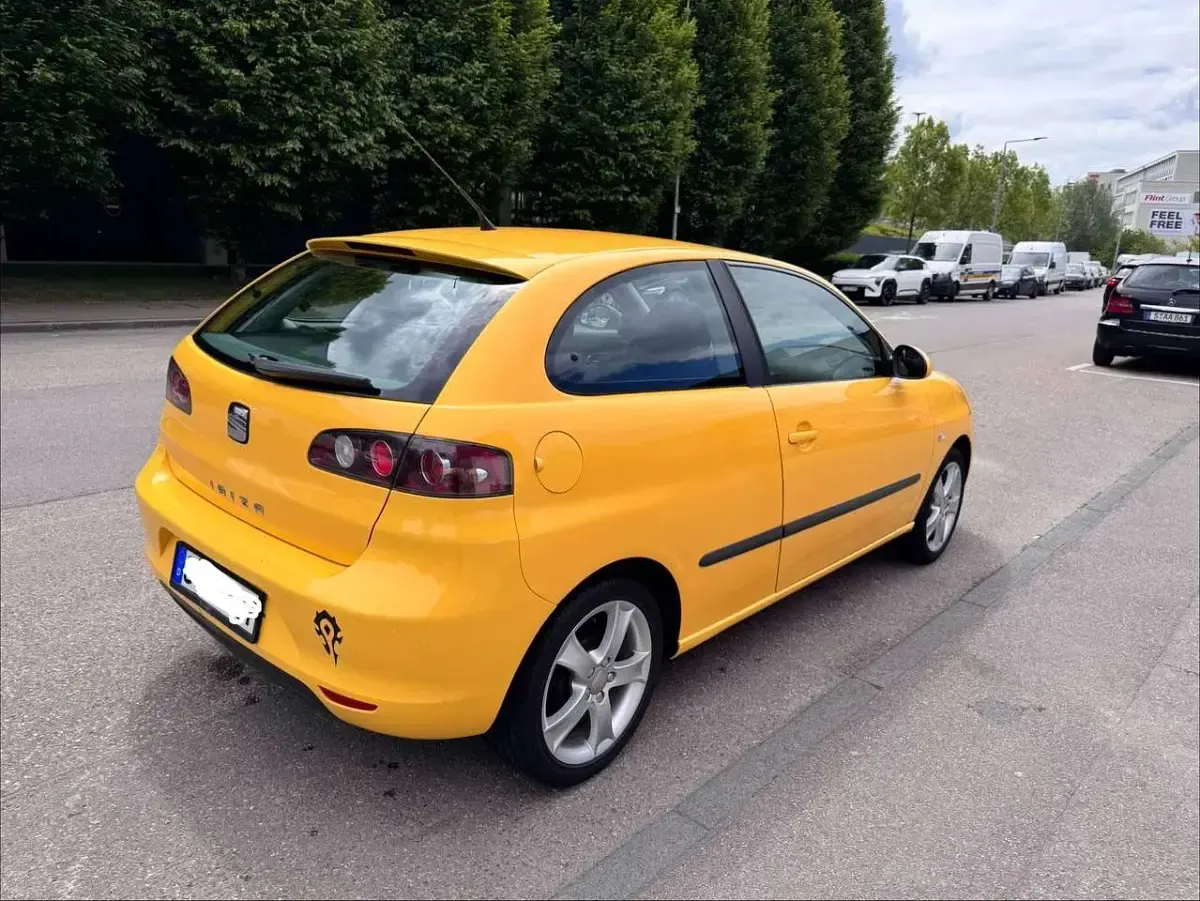Gebraucht Seat Ibiza 86 PS (63 kW) 2008 Gelb Limousine