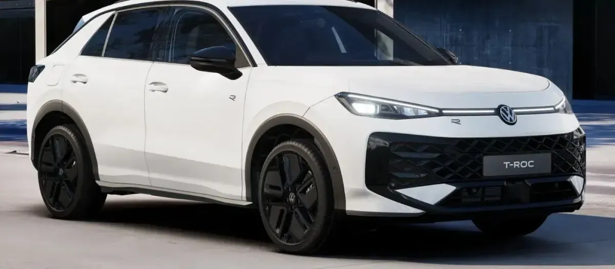 Nowe VW T-Roc R-line 2026 Biały SUV