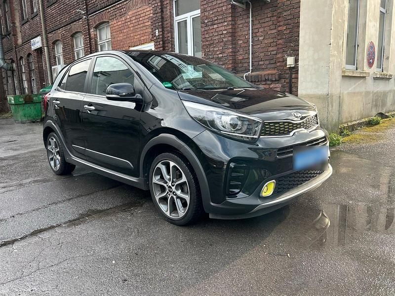 Gebraucht Kia Picanto X-Line 101 PS (74 kW) 2018 Schwarz Kleinwagen