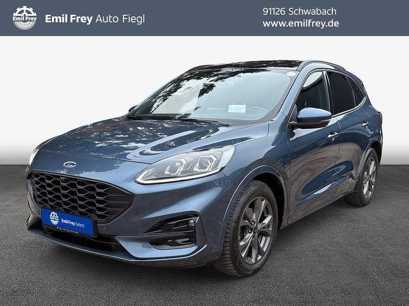 Chrome blue metallic Gebraucht 2023 Ford Kuga ST-Line X SUV | 25.990 € (Guter Preis) - Bild 1/4