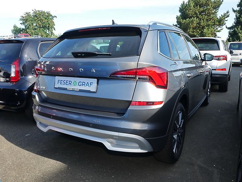 Gebraucht Skoda Kamiq ScoutLine 150 PS (110 kW) 2023 Graphitegrau metallic SUV