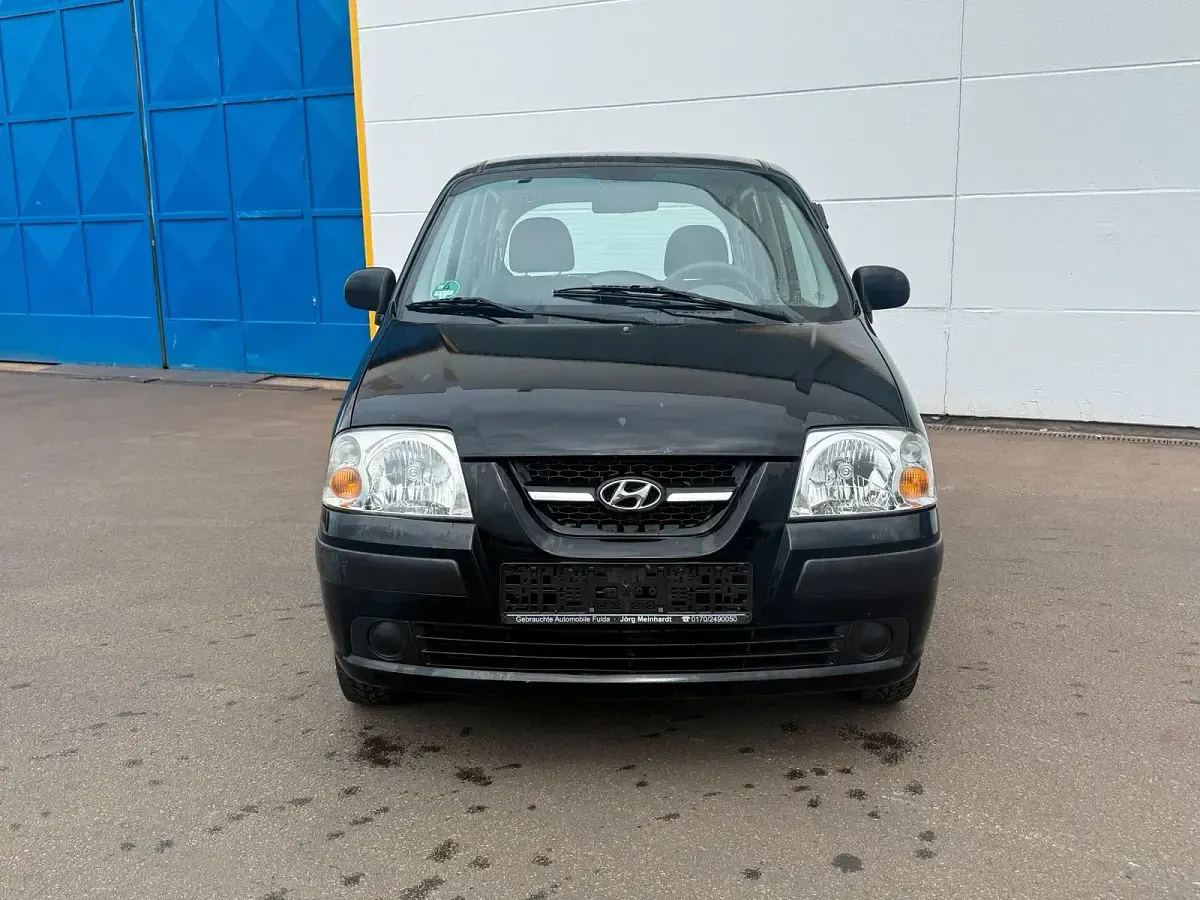 Gebraucht Hyundai Atos 63 PS (46 kW) 2007 Schwarz Kleinwagen