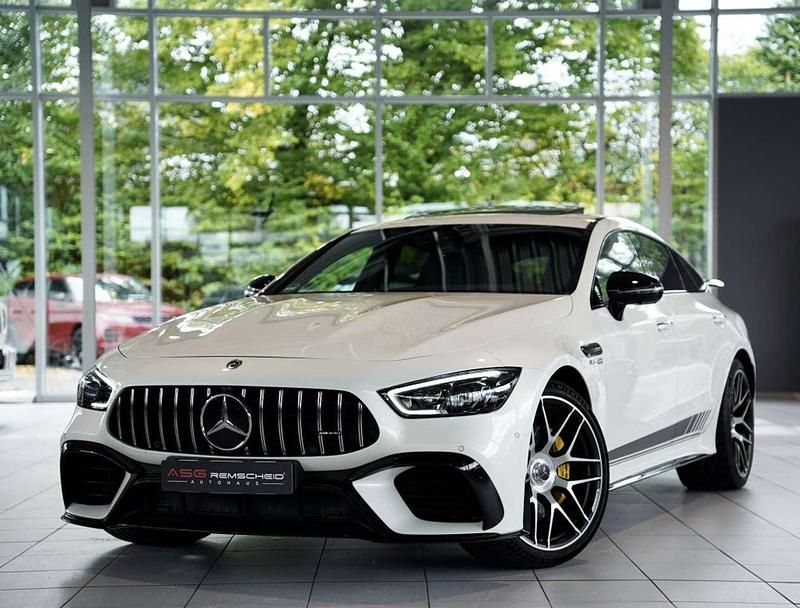 Weiss Gebraucht 2019 Mercedes AMG GT 63 AMG Coupé | 114.900 € (Teuer) - Bild 1/3