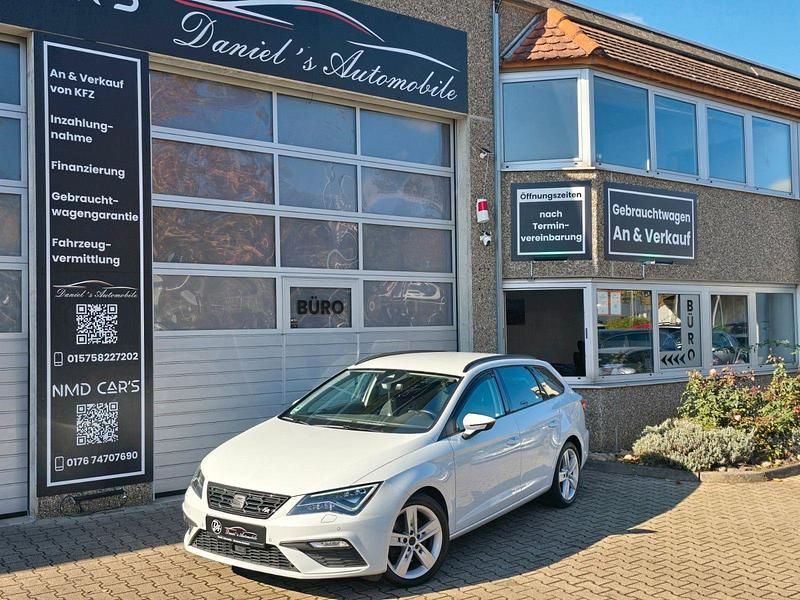 Weiß Gebraucht 2018 Seat Leon ST FR Kombi | 16.487 € (Fairer Preis) - Bild 1/3