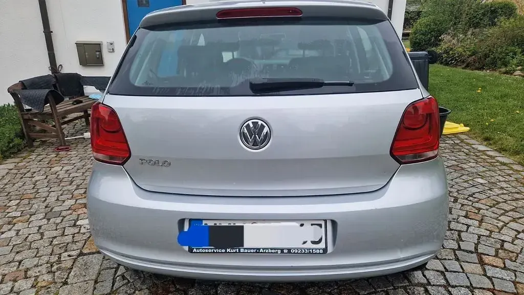 Gebraucht VW Polo Trendline 69 PS (50 kW) 2011 Silber Kleinwagen