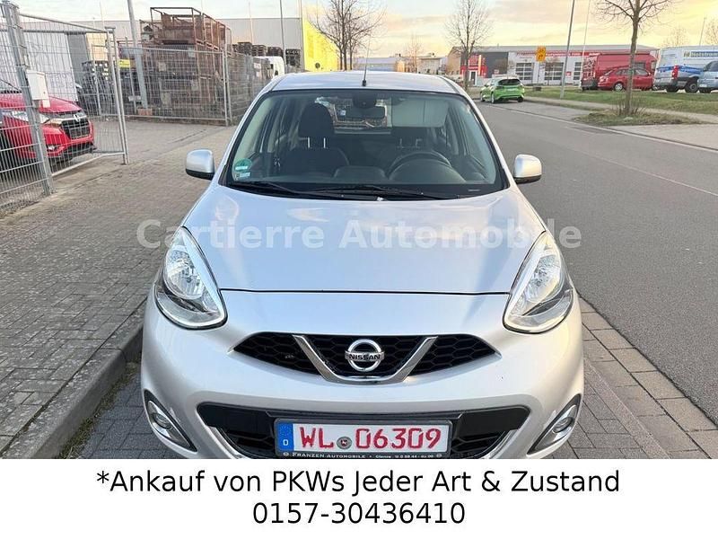 Gebraucht Nissan Micra Acenta 80 PS (58 kW) 2016 Silber Kleinwagen