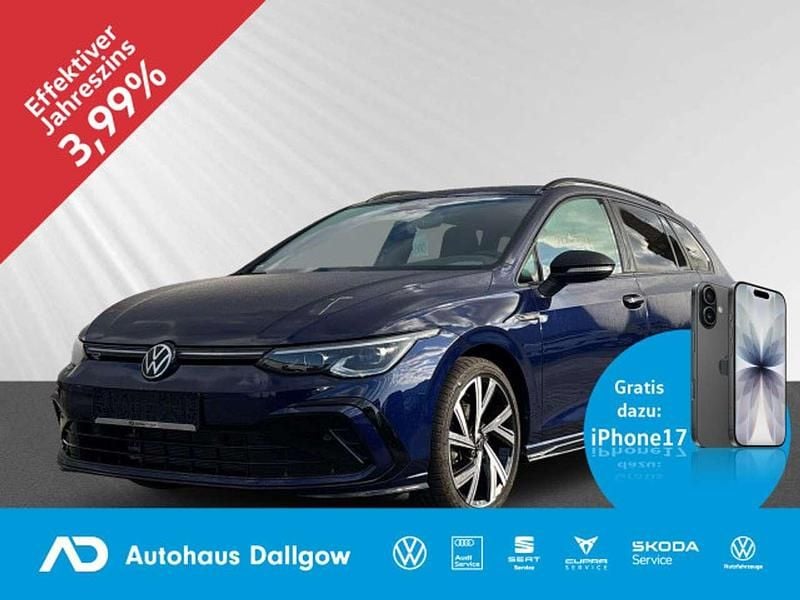 Atlantik blue metallic Gebraucht 2024 VW Golf VIII R-line Kombi | 27.373 € (Superpreis) - Bild 1/4