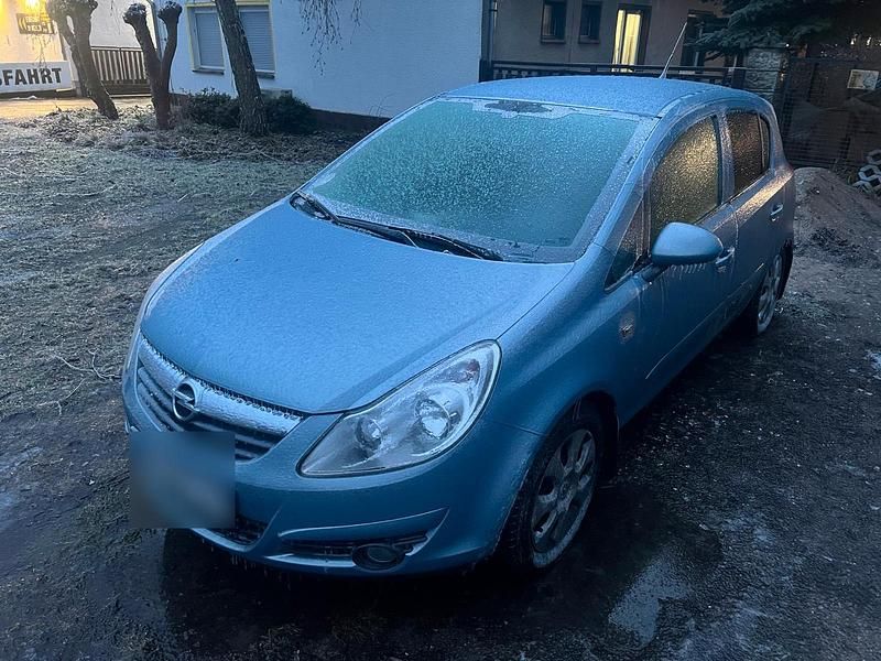 Gebraucht Opel Corsa 80 PS (58 kW) 2007 Blau Kleinwagen